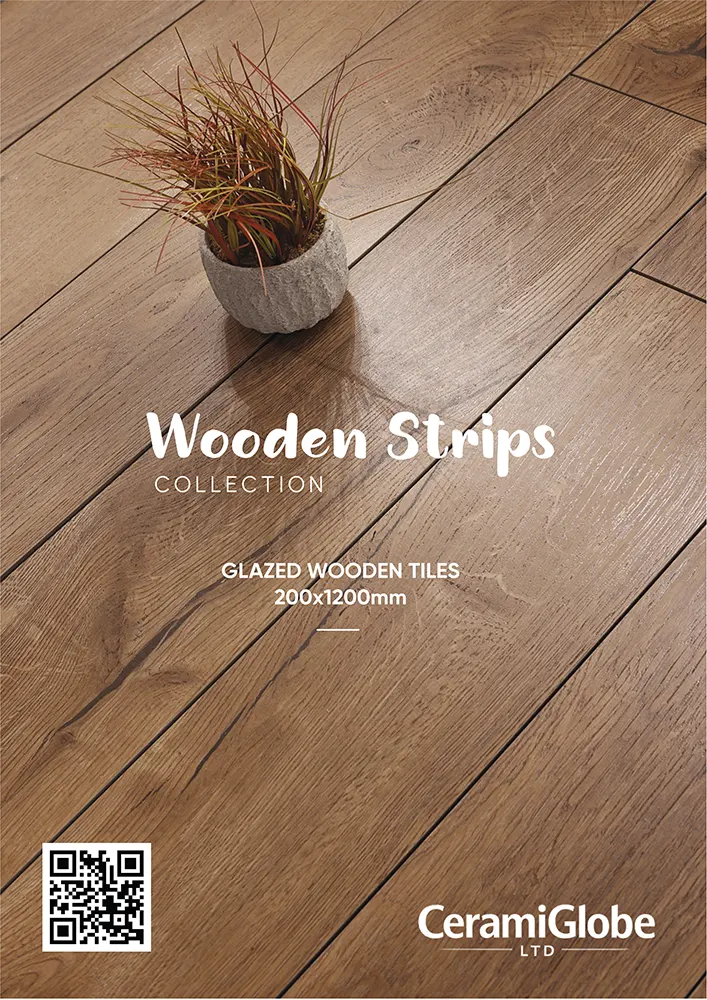 20 x 120 cm Wooden Strips - Cerami Globe